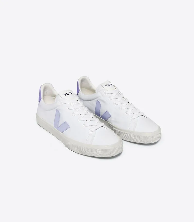 VEJA CAMPO CANVAS SWAN LAVANDE MUJER