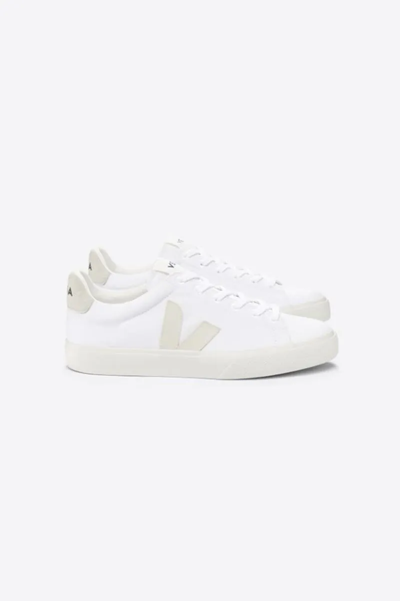 VEJA CAMPO CANVAS WHITE PIERRE MUJER