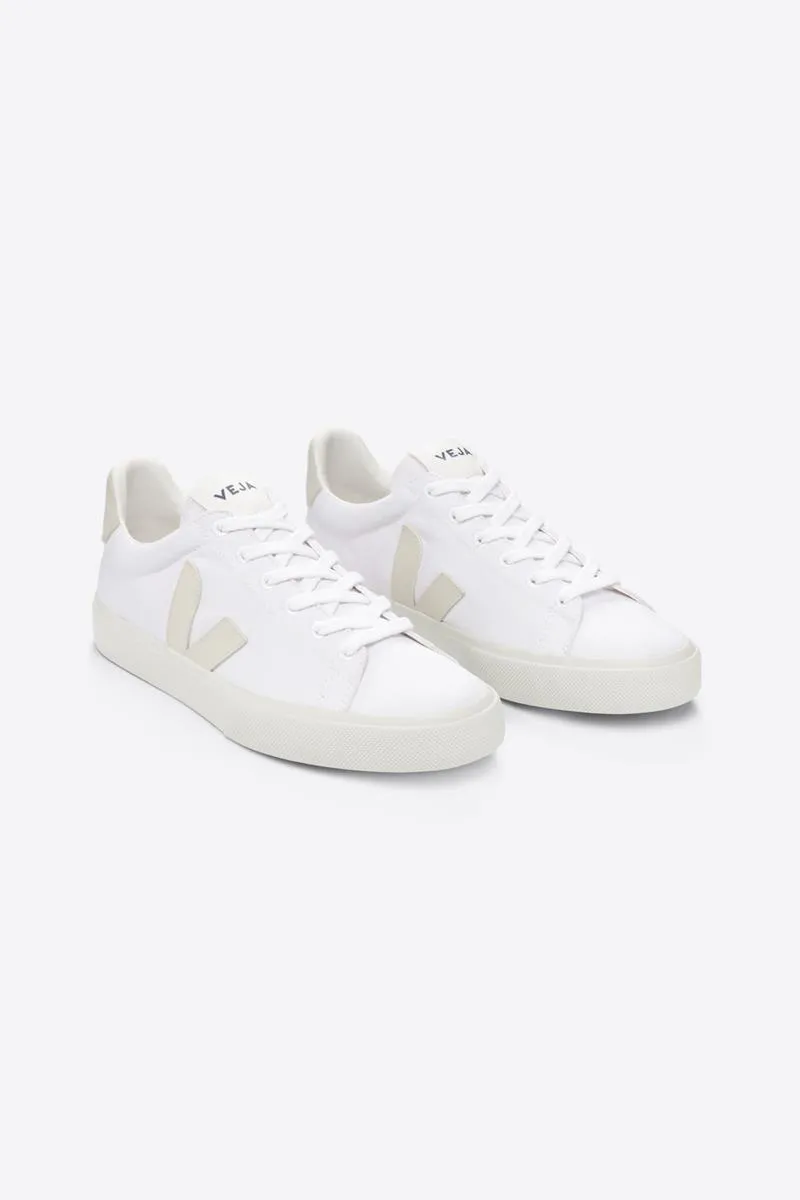 VEJA CAMPO CANVAS WHITE PIERRE MUJER