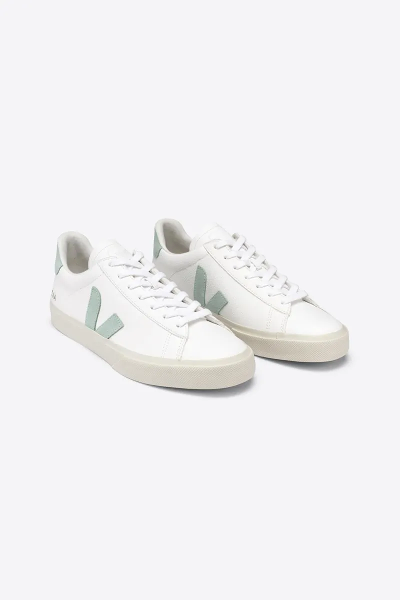 VEJA CAMPO CF EXTRA WHITE NATURAL MATCHA MUJER