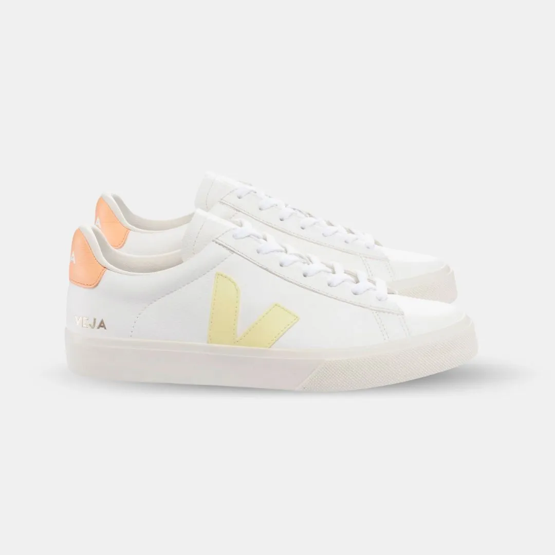 Veja Men's Campo Chromefree Extra White Sun Peach