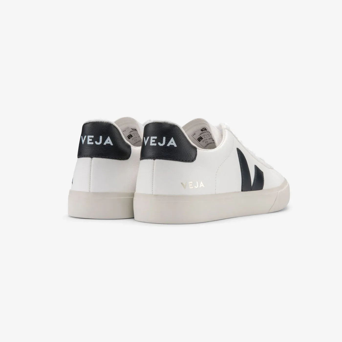 Veja Men's Campo Chromefree Leather Extra White Black