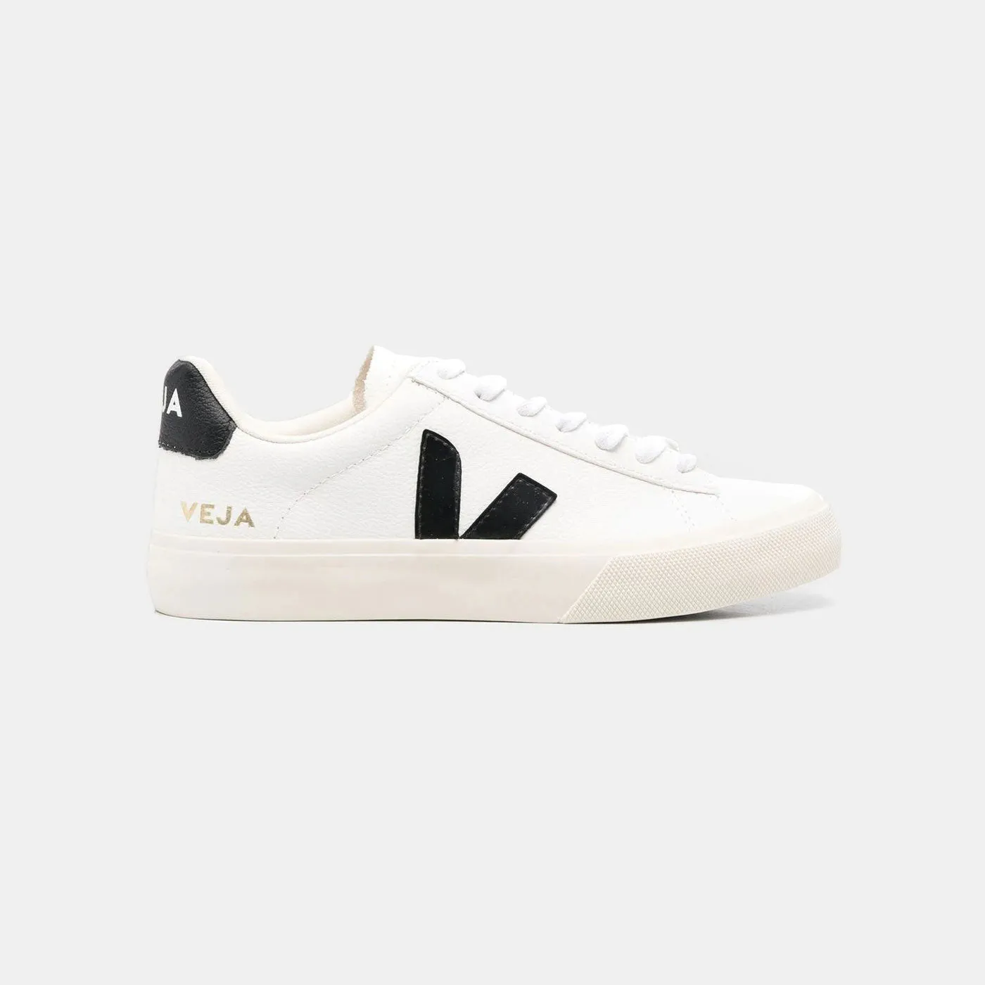 Veja Men's Campo Chromefree Leather Extra White Black