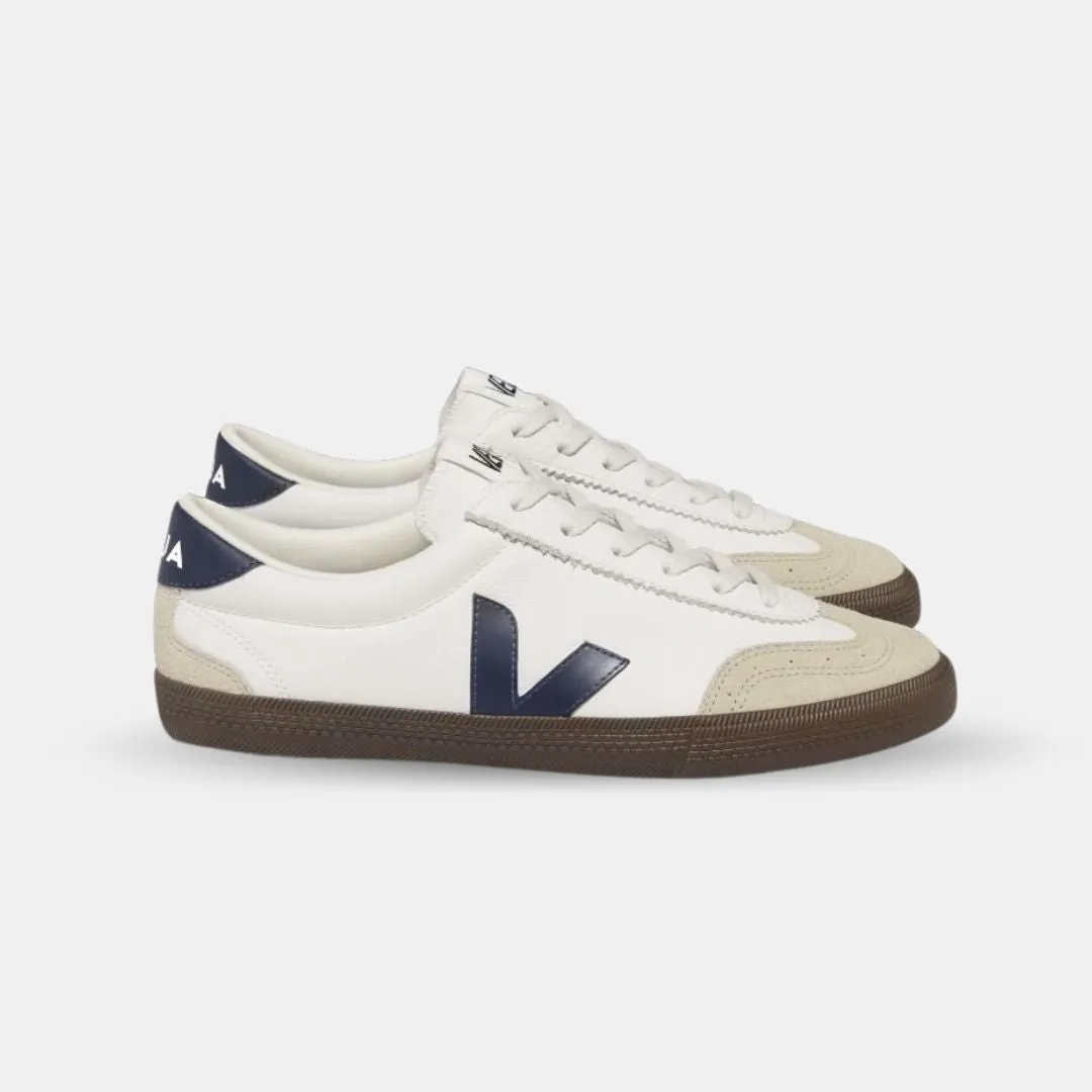 Veja Men's Volley Leather White Nautico Bark
