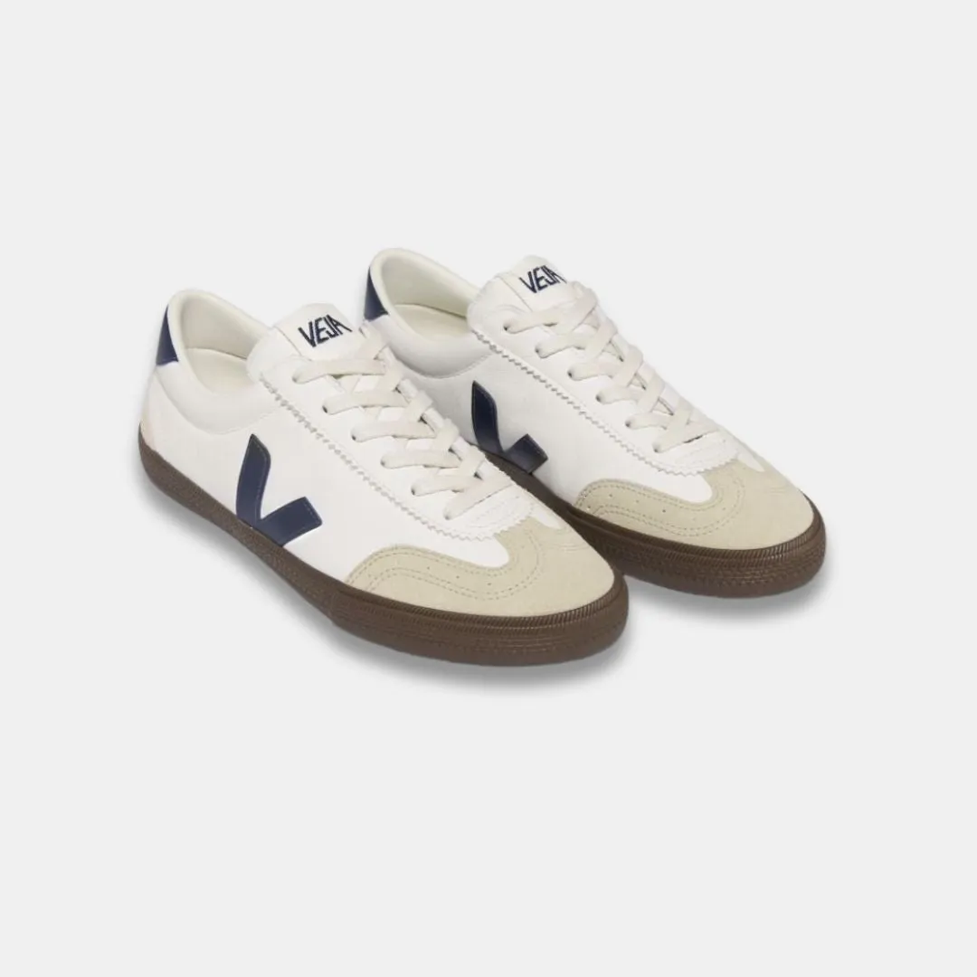 Veja Men's Volley Leather White Nautico Bark