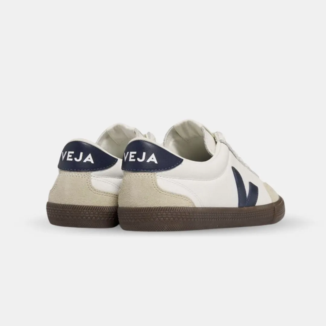 Veja Men's Volley Leather White Nautico Bark