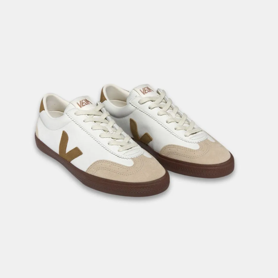 Veja Men's Volley Leather White Tent Bark