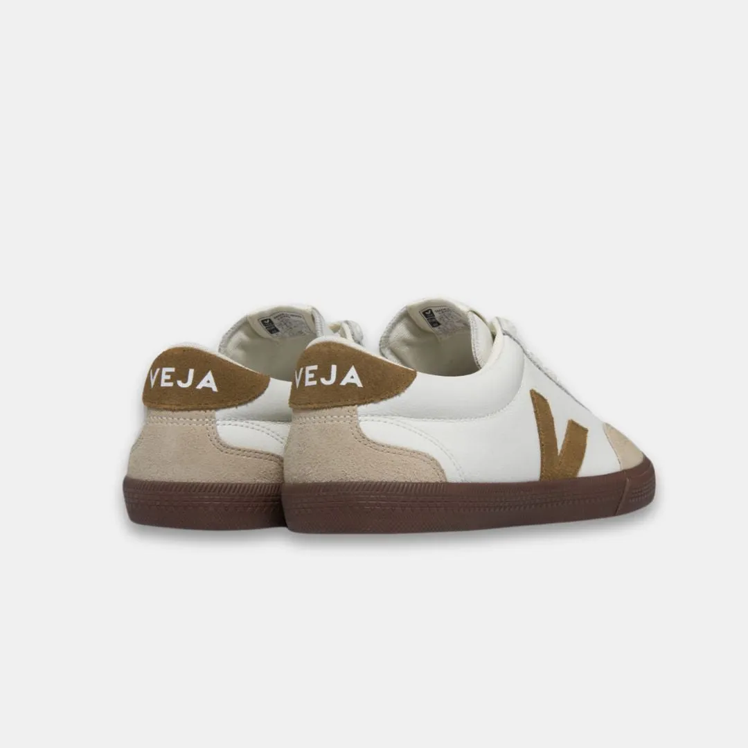 Veja Men's Volley Leather White Tent Bark