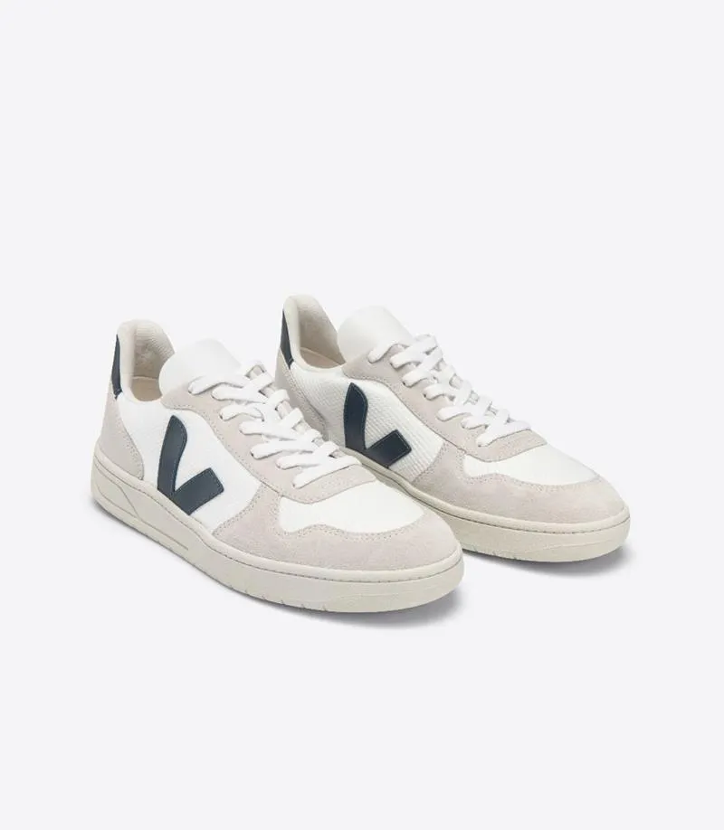 VEJA V10 MESH WHITE NAUTICO MUJER