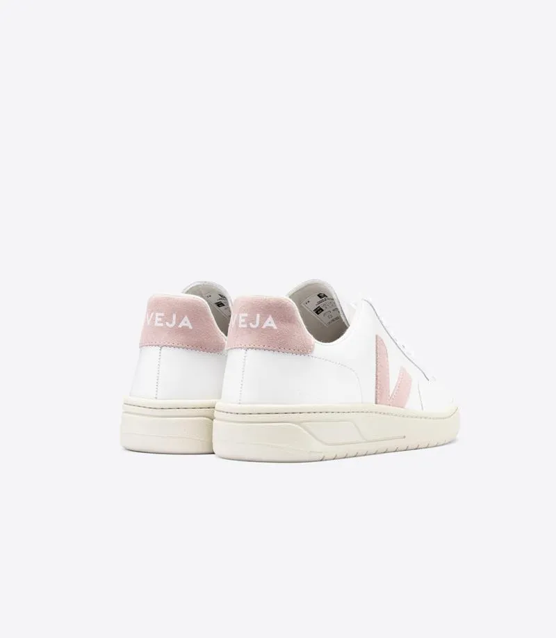 VEJA V12 LEATHER EXTRA WHITE BABE MUJER