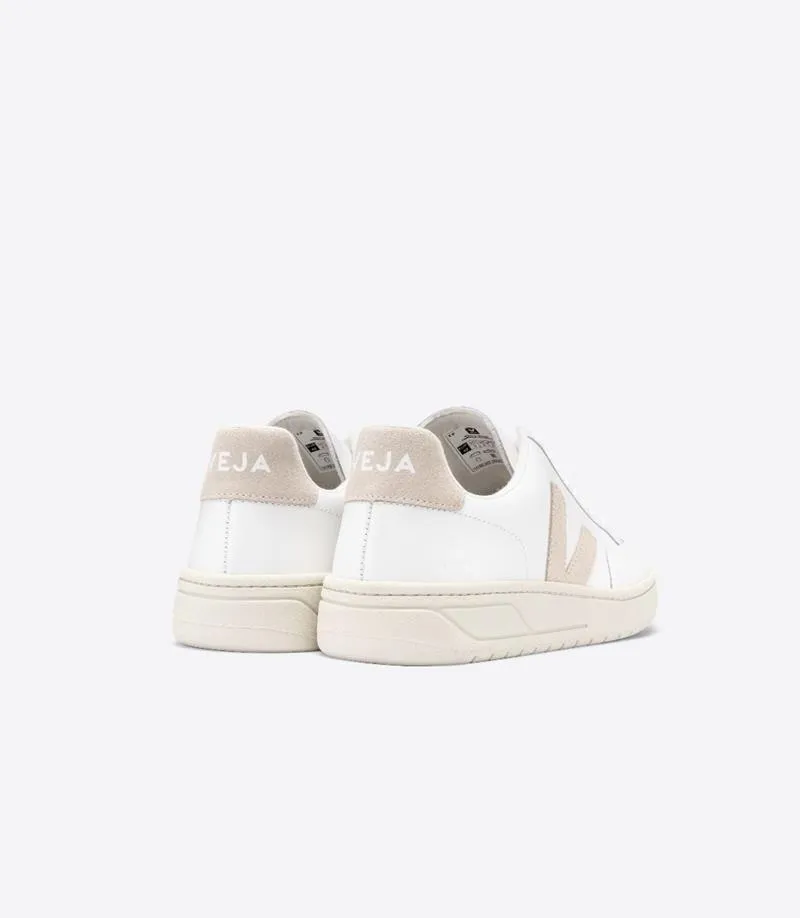 VEJA V12 LEATHER EXTRA WHITE SABLE MUJER