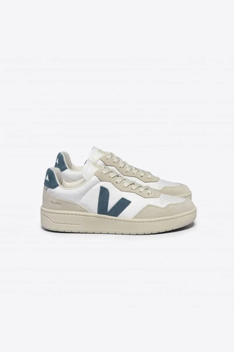 VEJA V90 LEATHER WHITE CALIFORNIA MUJER