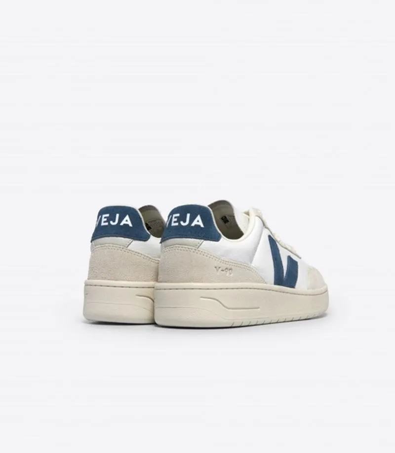 VEJA V90 LEATHER WHITE CALIFORNIA MUJER