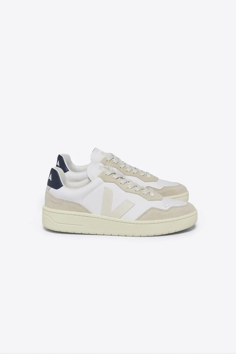 VEJA V90 LEATHER WHITE PIERRE NAUTICO MUJER