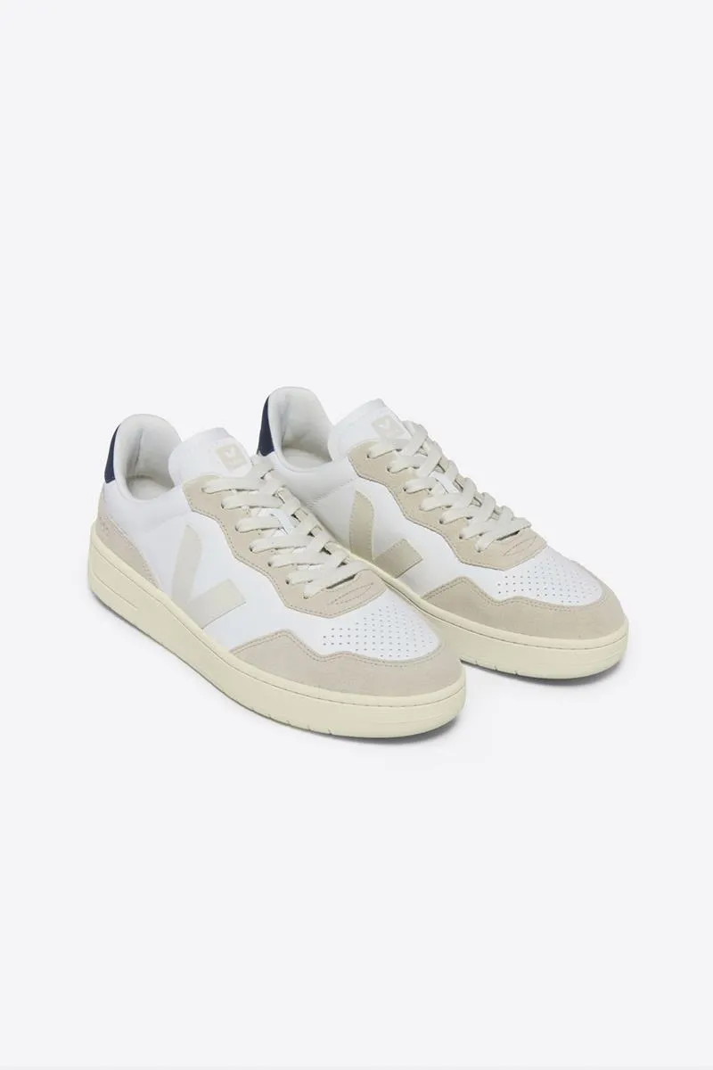 VEJA V90 LEATHER WHITE PIERRE NAUTICO MUJER