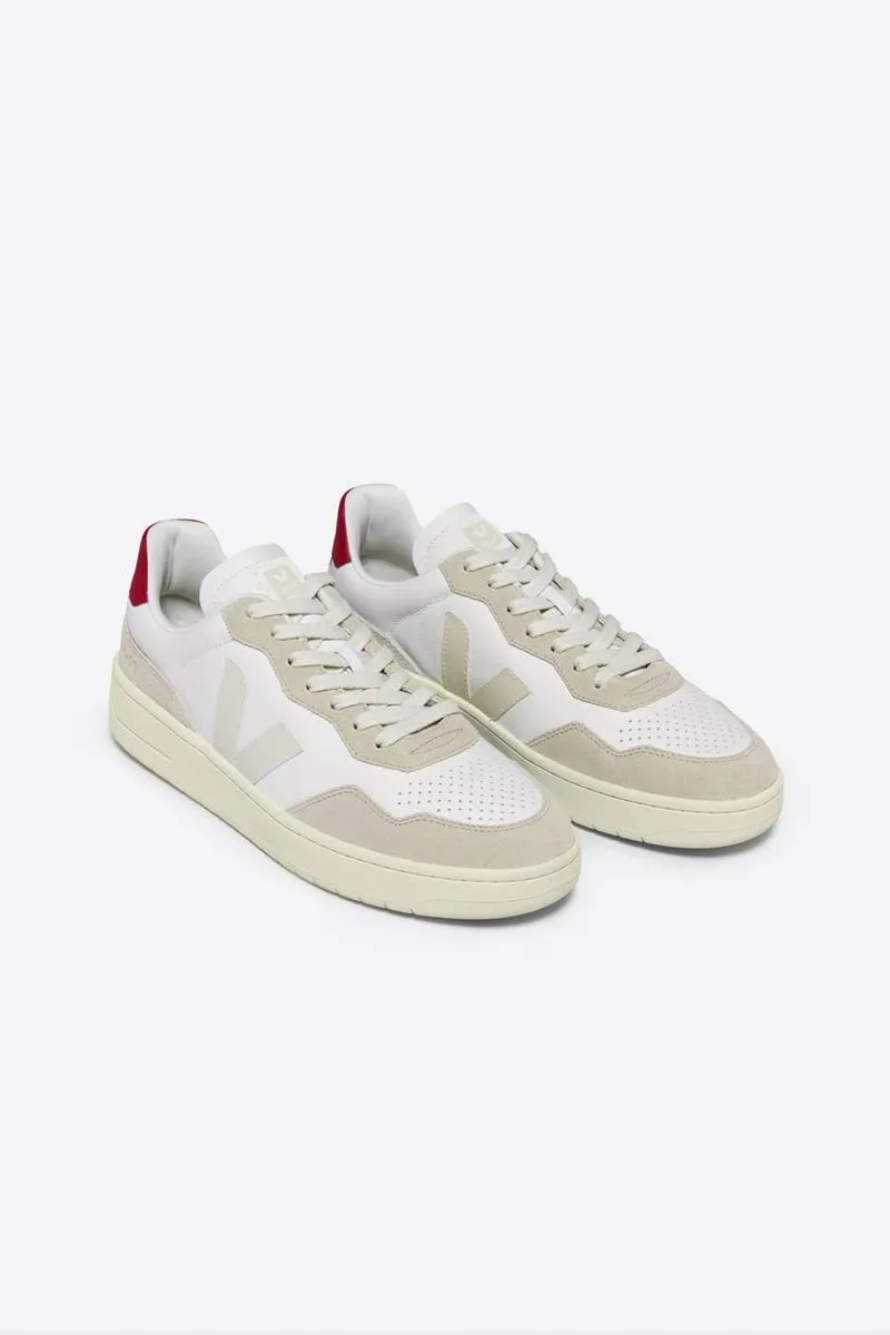 VEJA V90 LEATHER WHITE PIERRE PEKIN MUJER