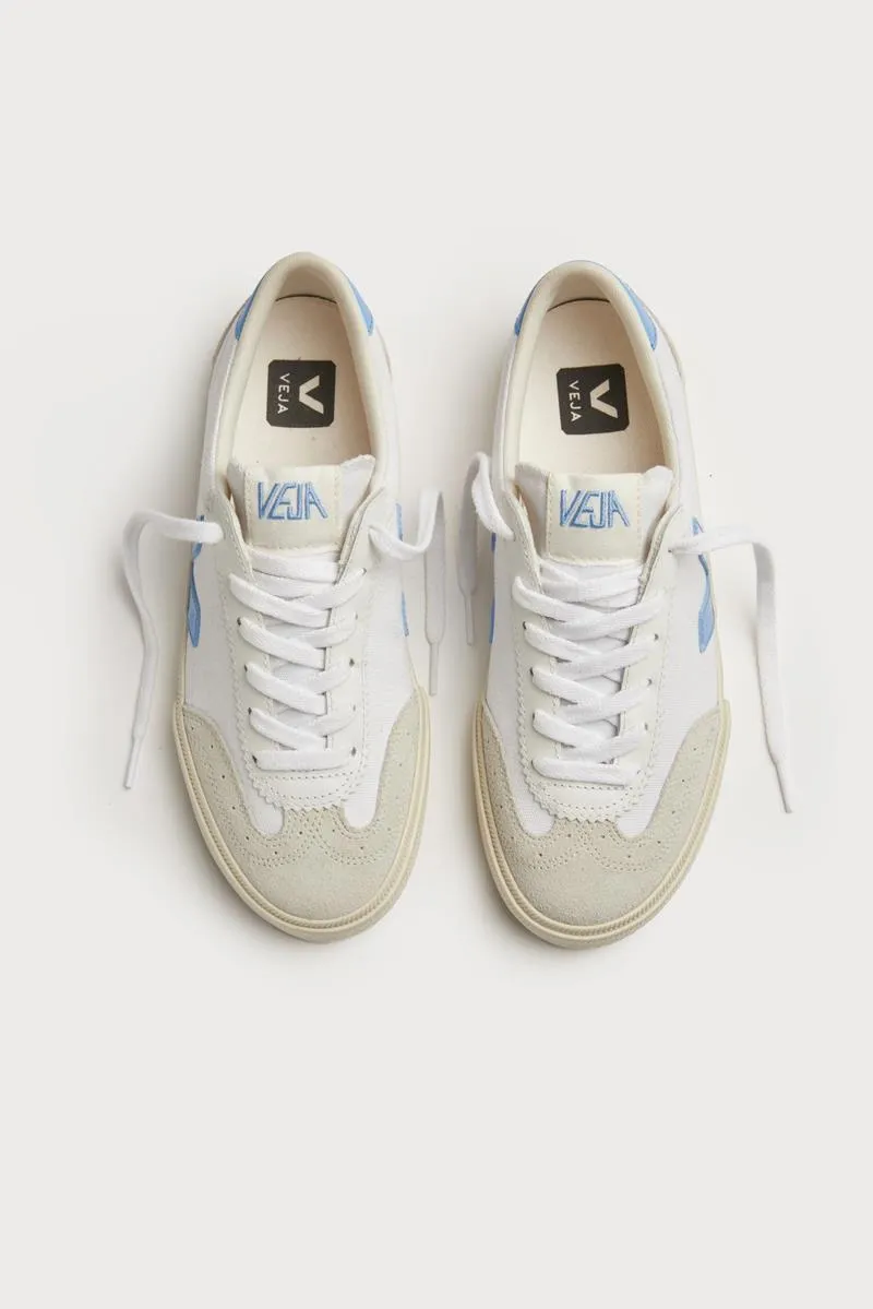 VEJA VOLLEY CANVAS WHITE AQUA MUJER