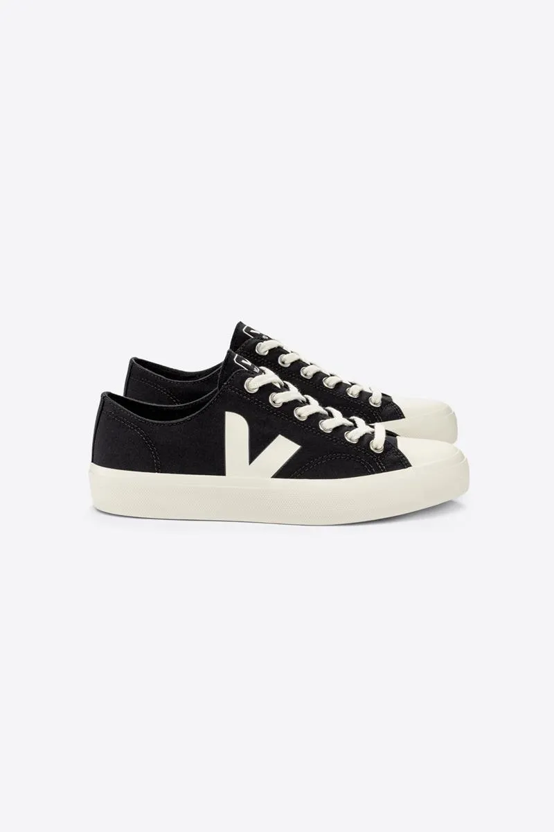 VEJA WATA II CANVAS BLACK PIERRE MUJER