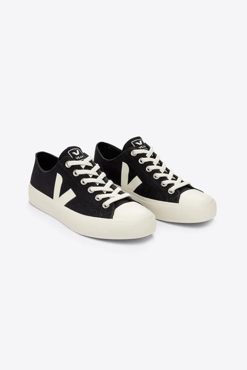VEJA WATA II CANVAS BLACK PIERRE MUJER