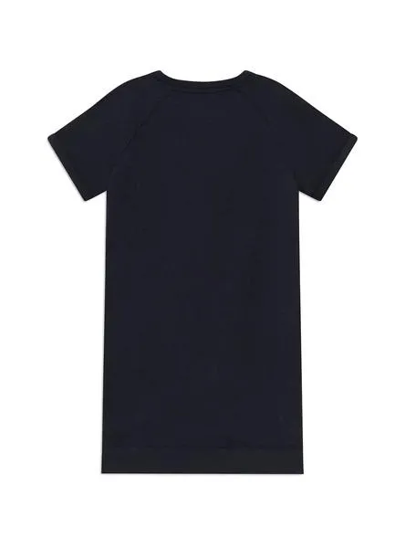 vestido levis terry serif marino para niña