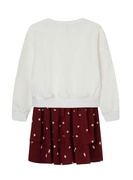 Vestido Pepe Jeans Saidi Blanco para Niña