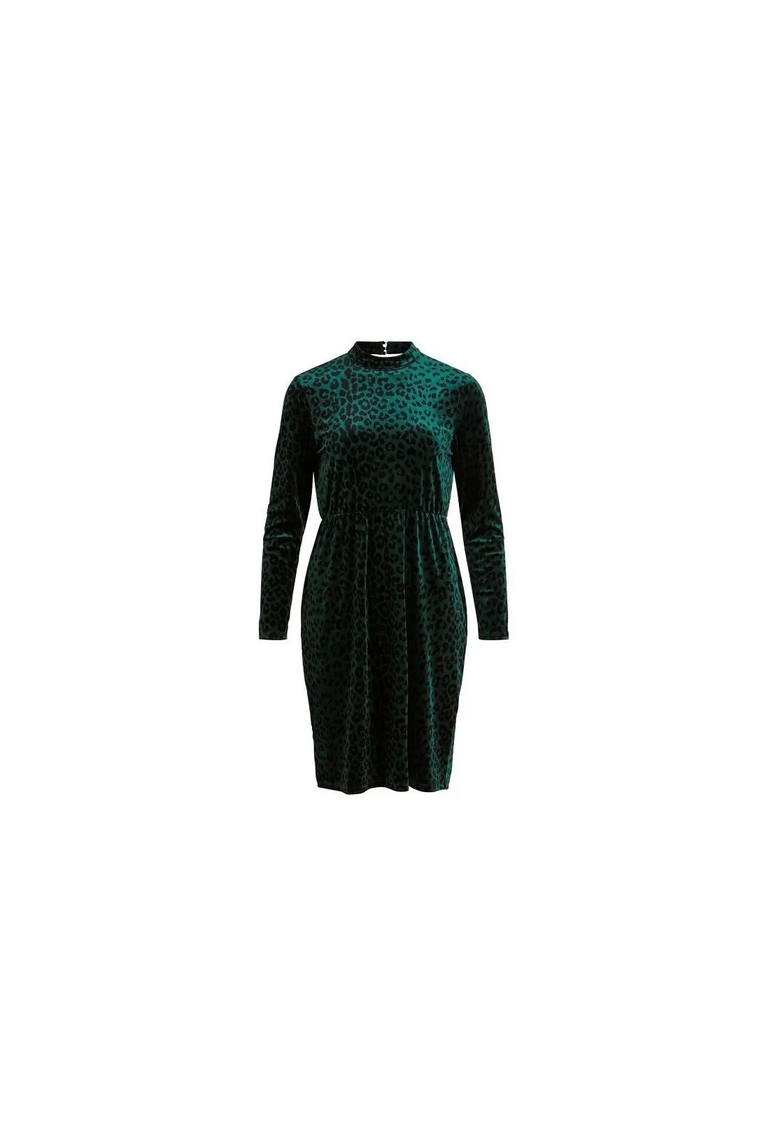 VESTIDO TERCIOPELO VILINAO VERDE OSCURO