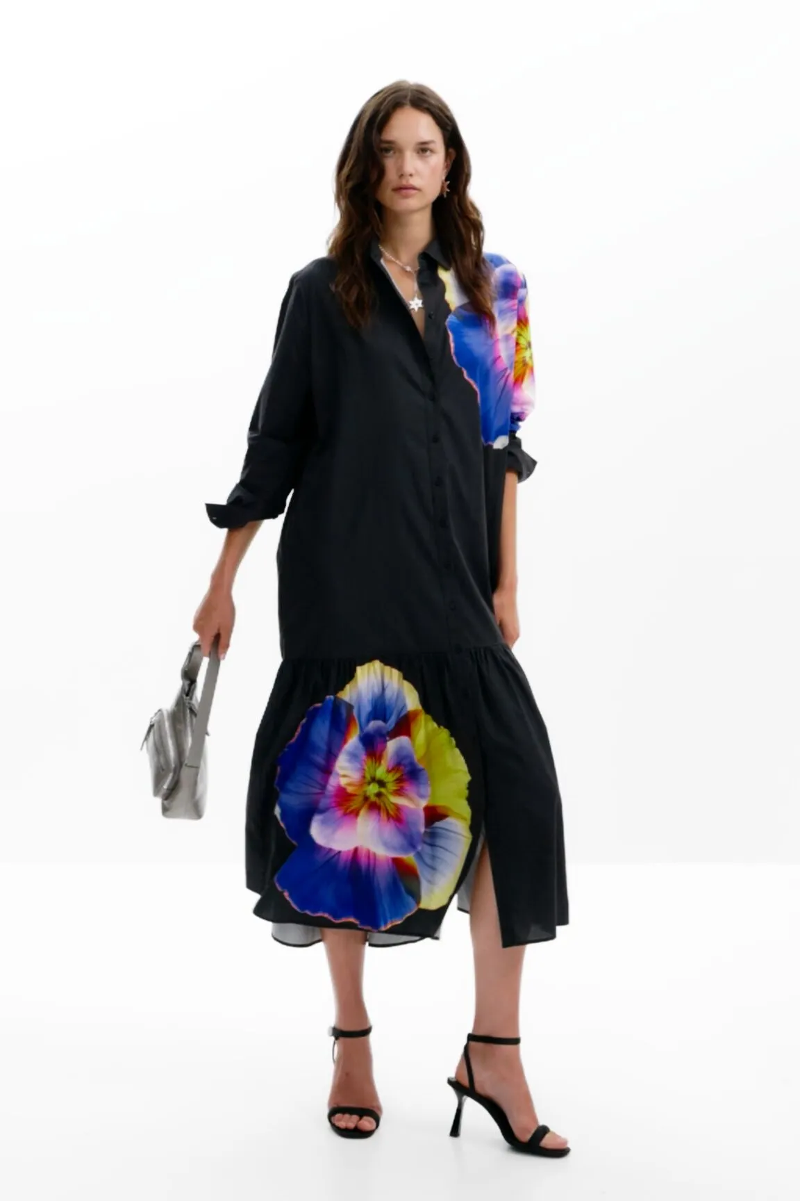 Vestit camiser flors M. Christian Lacroix