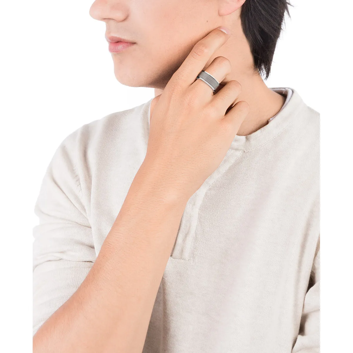 VICEROY ANILLO ACERO MALLA  VICEROY FASHION