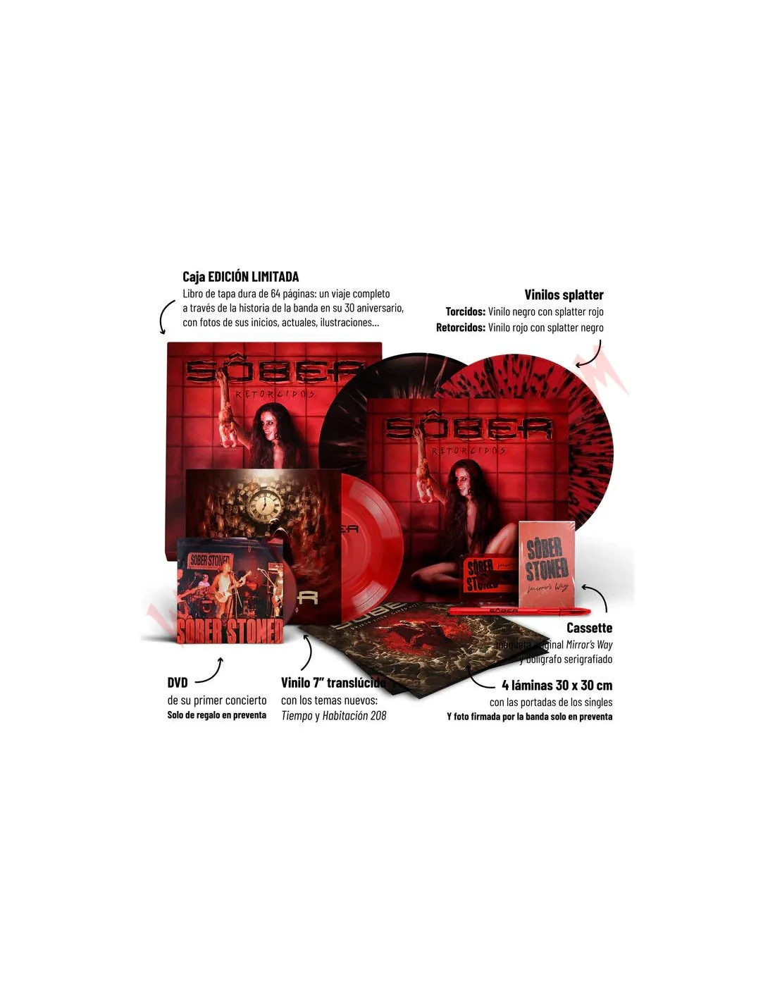 VINILO LP SOBER  RETORCIDOS