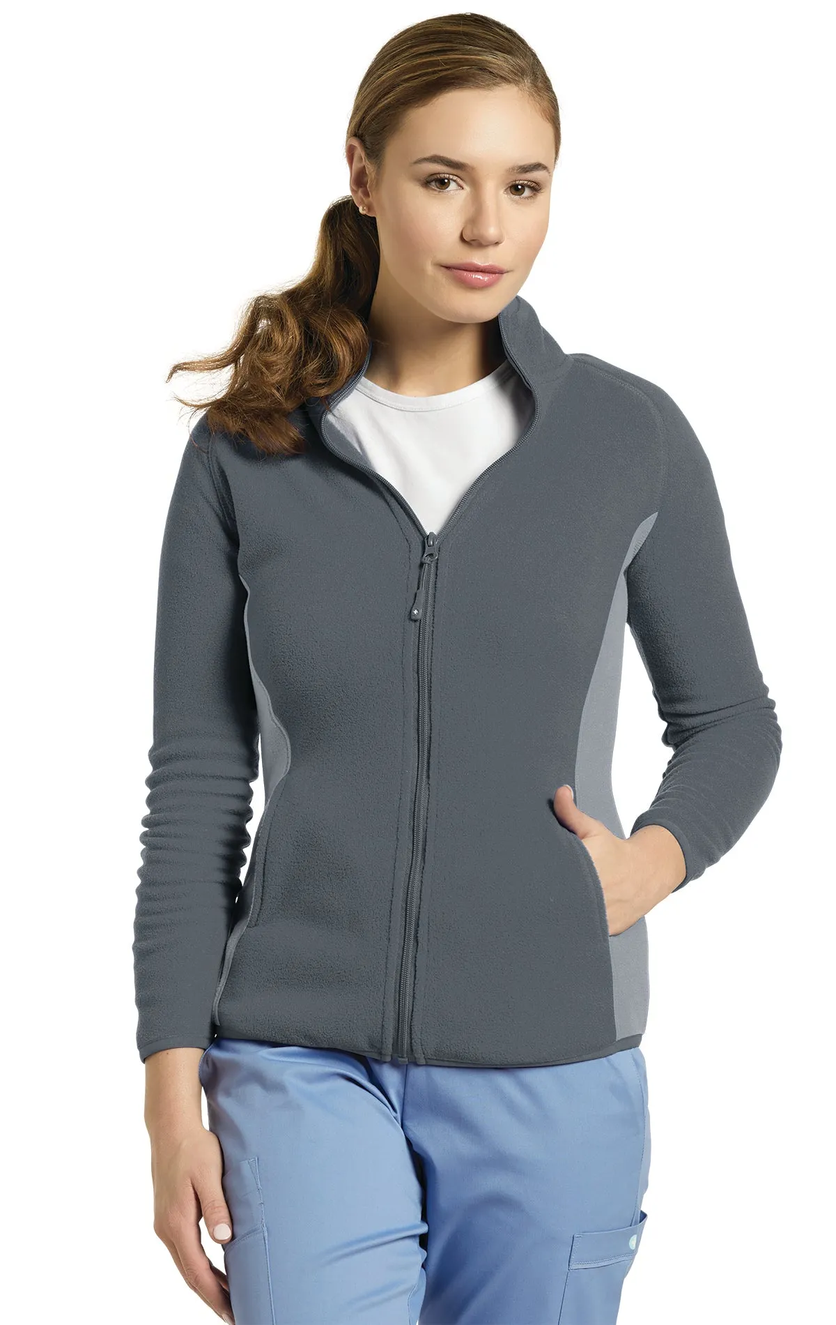 WHITE CROSS POLAR FLEECE ZIPFRONT JACKET #448
