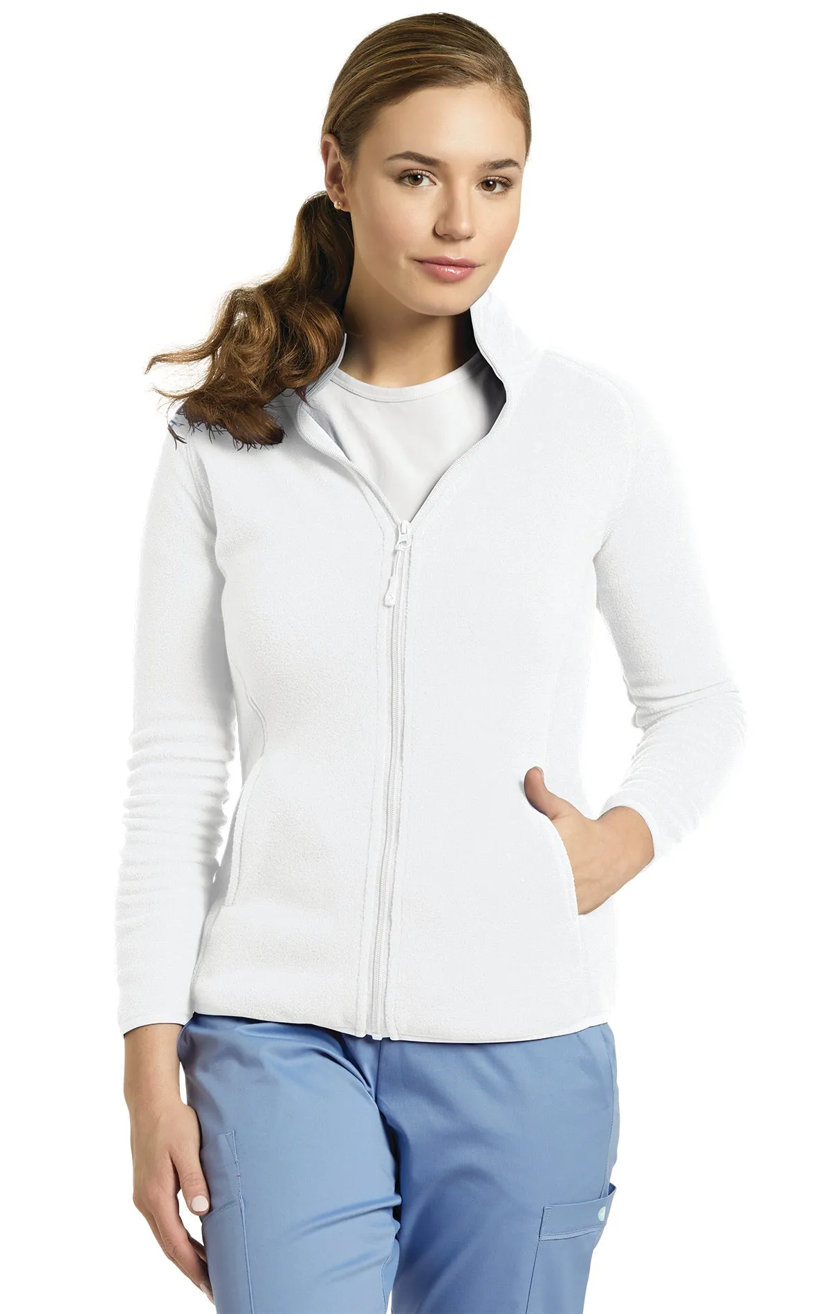 WHITE CROSS POLAR FLEECE ZIPFRONT JACKET #448