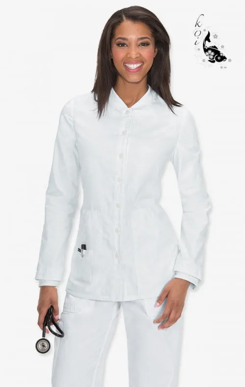 White koi Comfort Callie Jacket FINAL SALE CLEARANCE