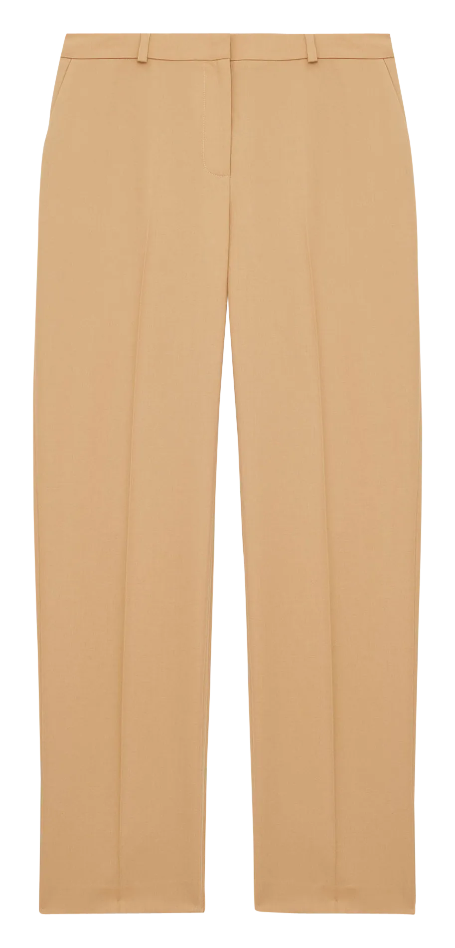 ZAPA PAUL  PANTALóN RECTO DE TALLE ALTO EN BEIGE