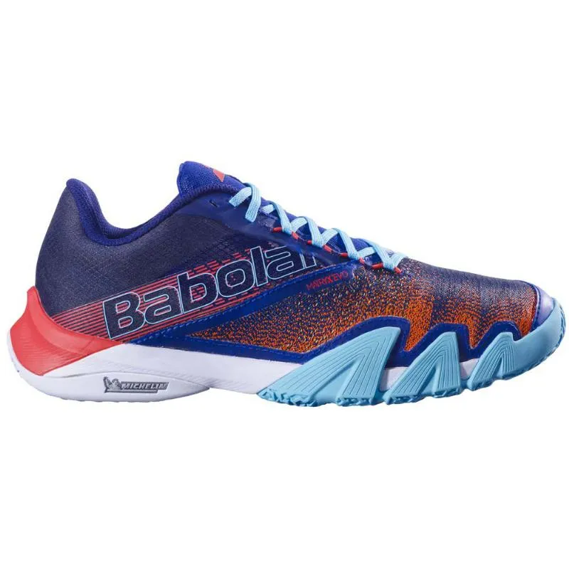Zapatillas Babolat Jet Premura 2 Azul Rojo Poppy | Babolat