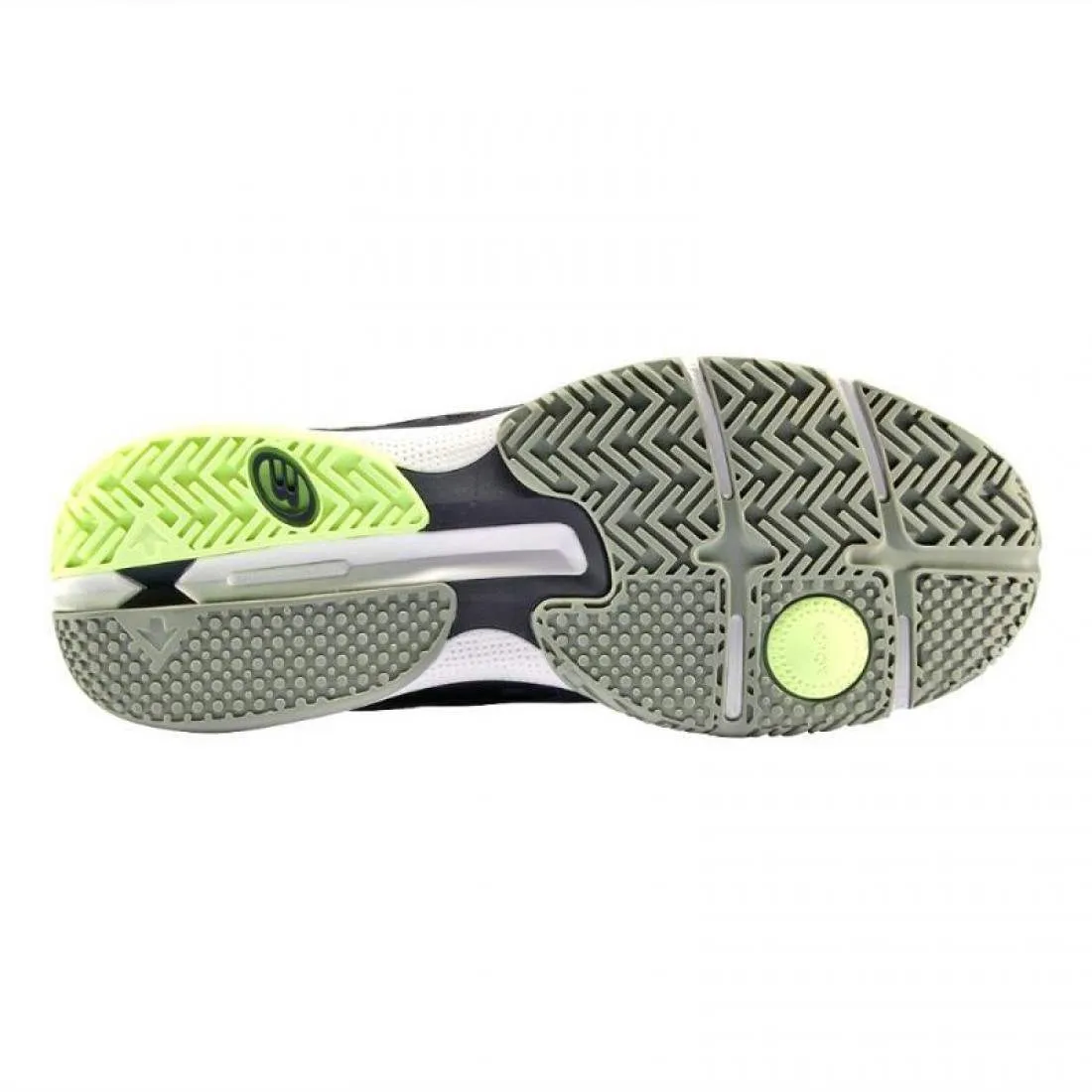 Zapatillas Bullpadel Flow 24V Negro Eucalipto Mujer | Bullpadel
