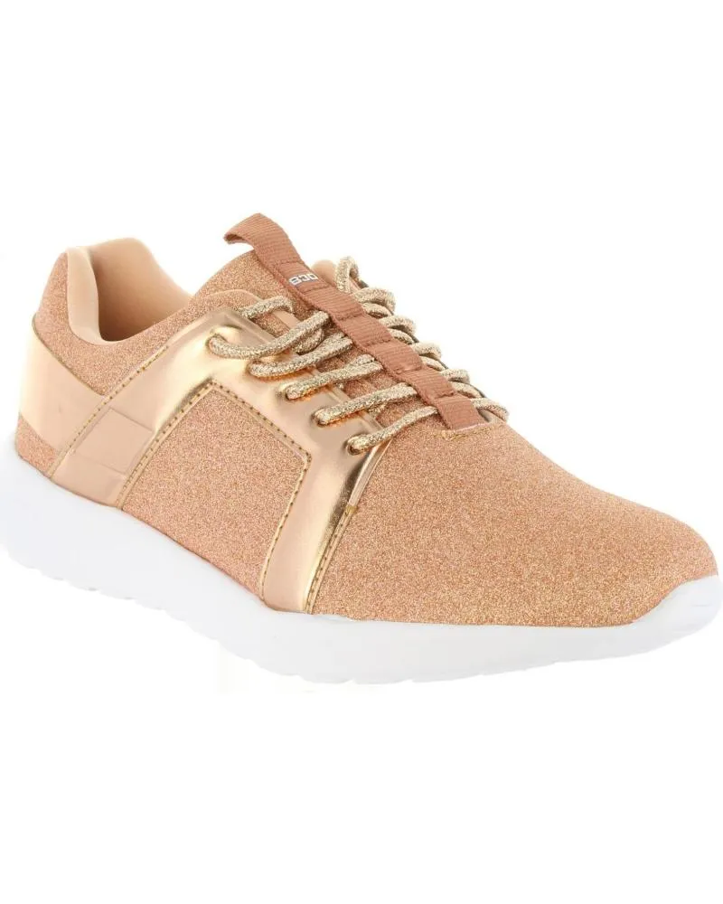 Zapatillas deporte de Mujer BASS3D 41436 GLITTER NUDE
