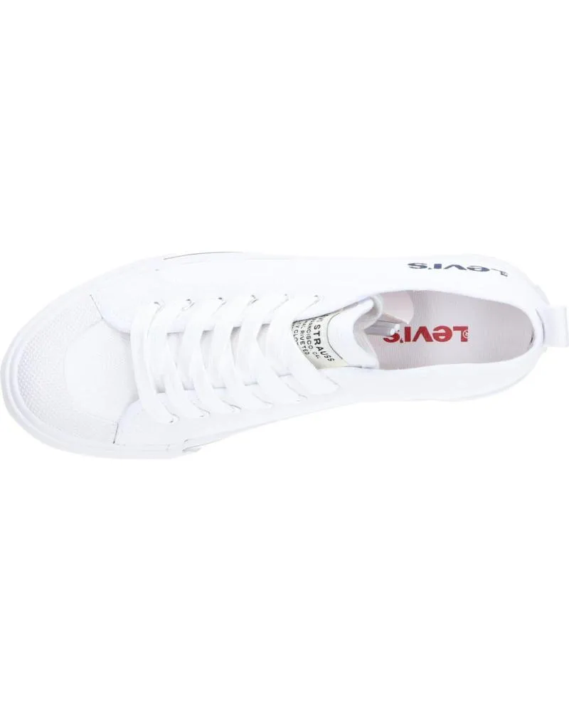 Zapatillas deporte de Mujer y Niña y Niño LEVIS VORI0151T MAUI 0061 WHITE