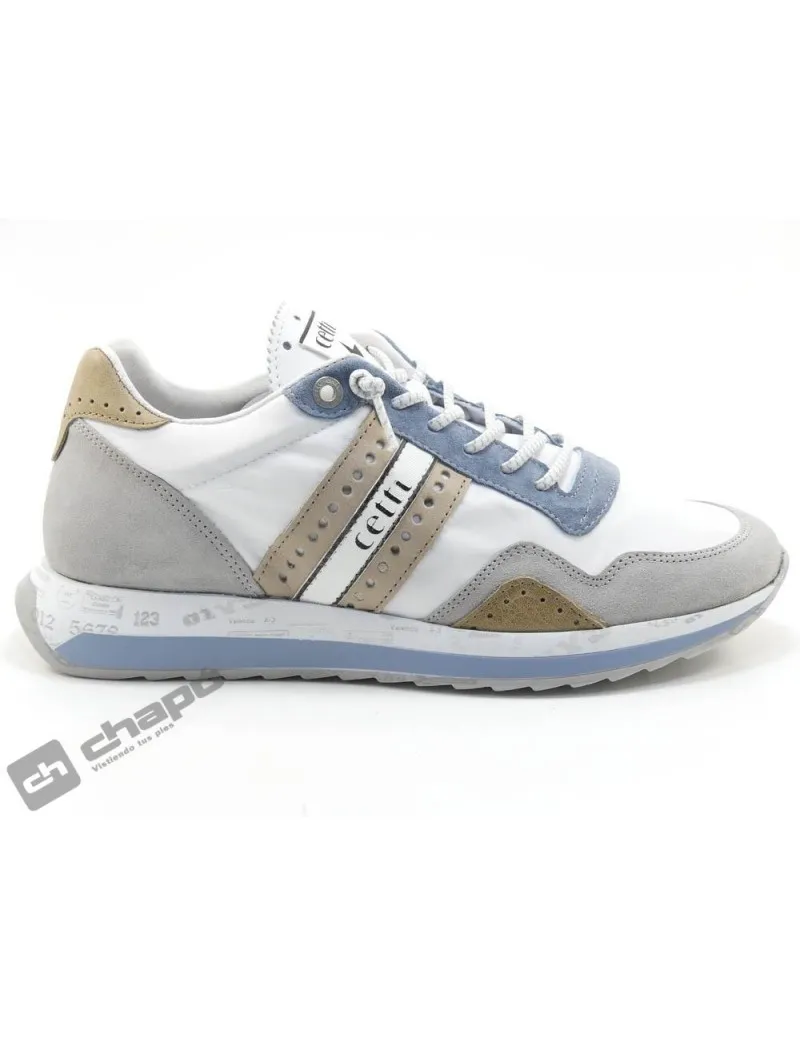 ZAPATILLAS DEPORTIVA BLANCO CETTI C1308