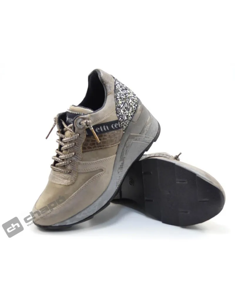 ZAPATILLAS DEPORTIVA ORO CETTI C1145 SRA
