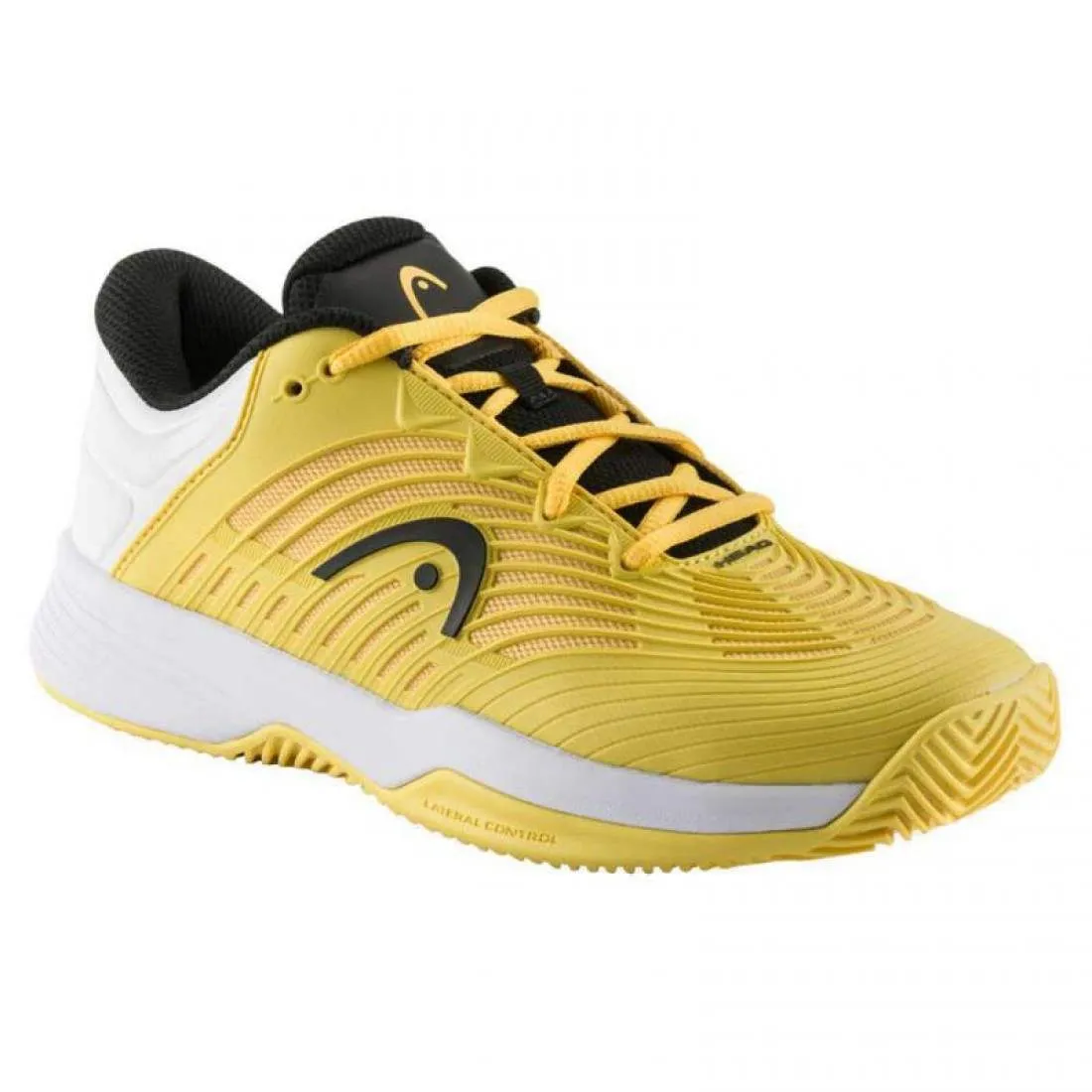 Zapatillas Head Revolt Pro 4.5 Clay Banana Negro Junior | Head