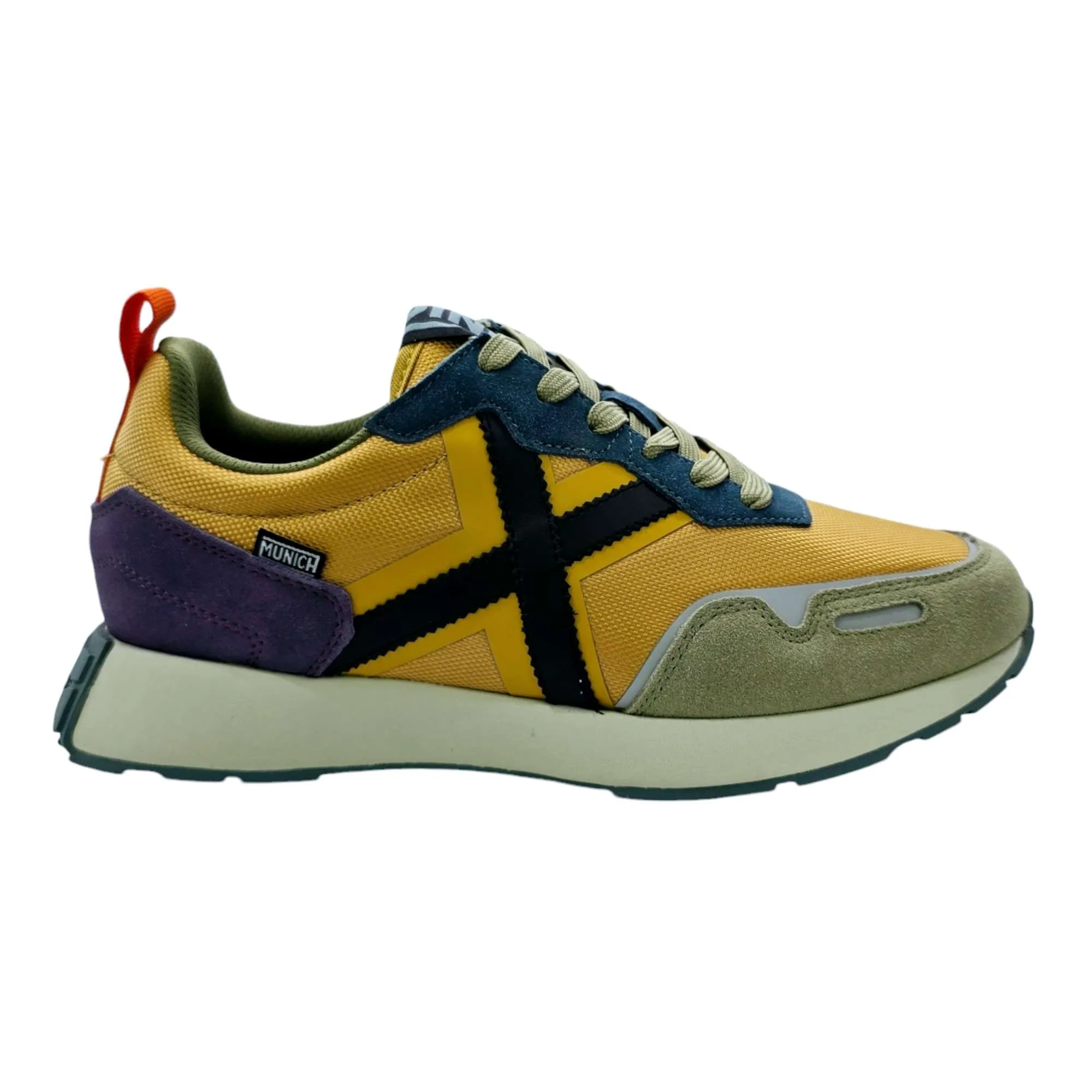 ZAPATILLAS MUNICH HOMBRE XEMINE 68 AMARILLO