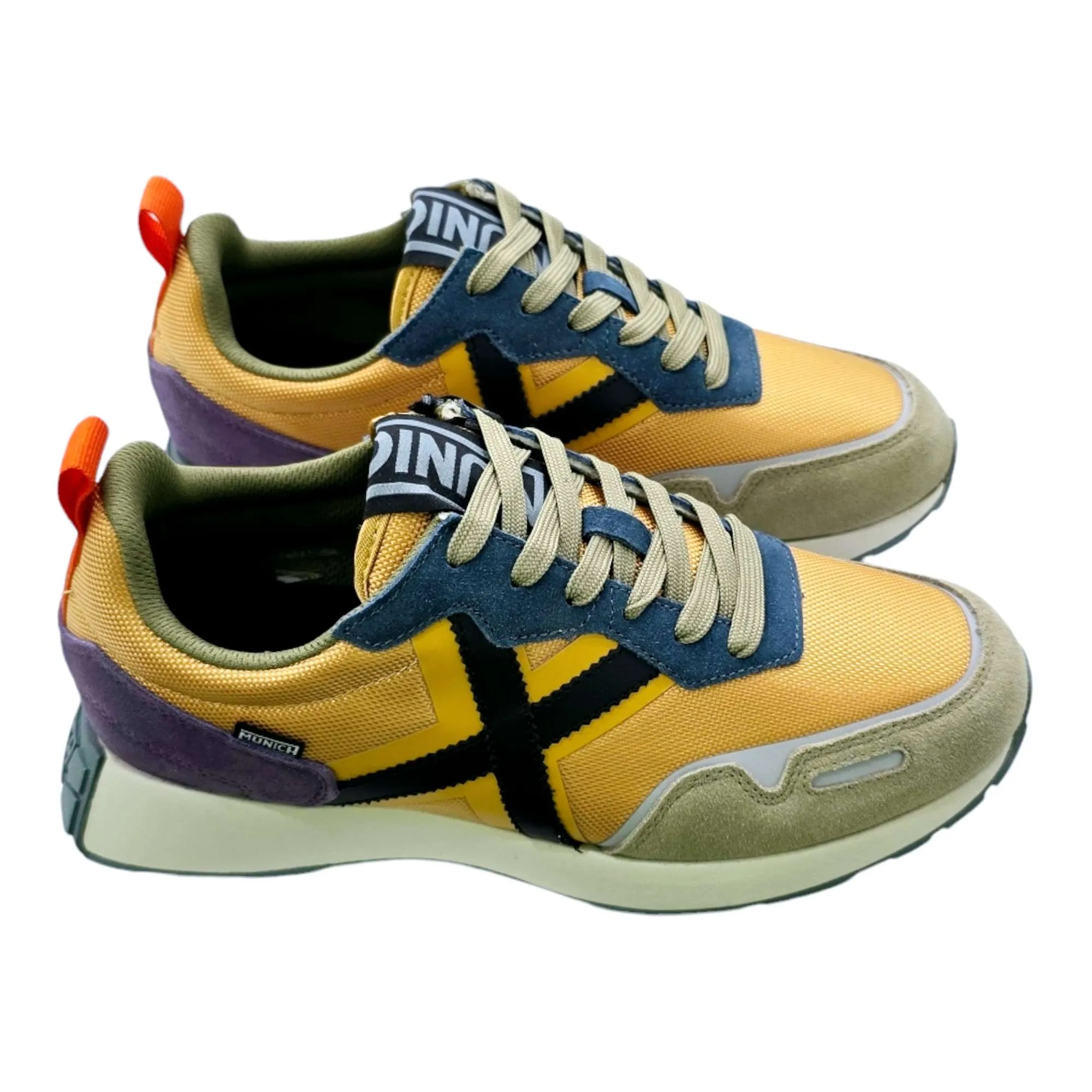 ZAPATILLAS MUNICH HOMBRE XEMINE 68 AMARILLO