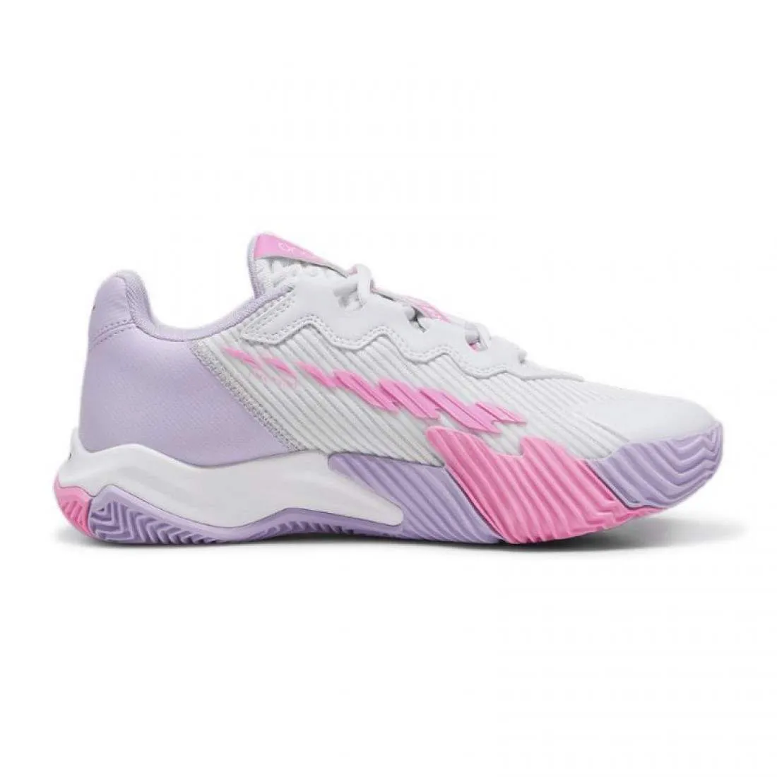 Zapatillas Puma Nova Elite Plata Blanco Violeta Mujer | Puma