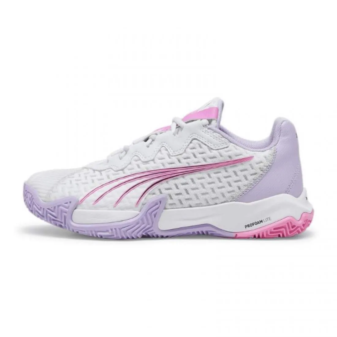 Zapatillas Puma Nova Elite Plata Blanco Violeta Mujer | Puma