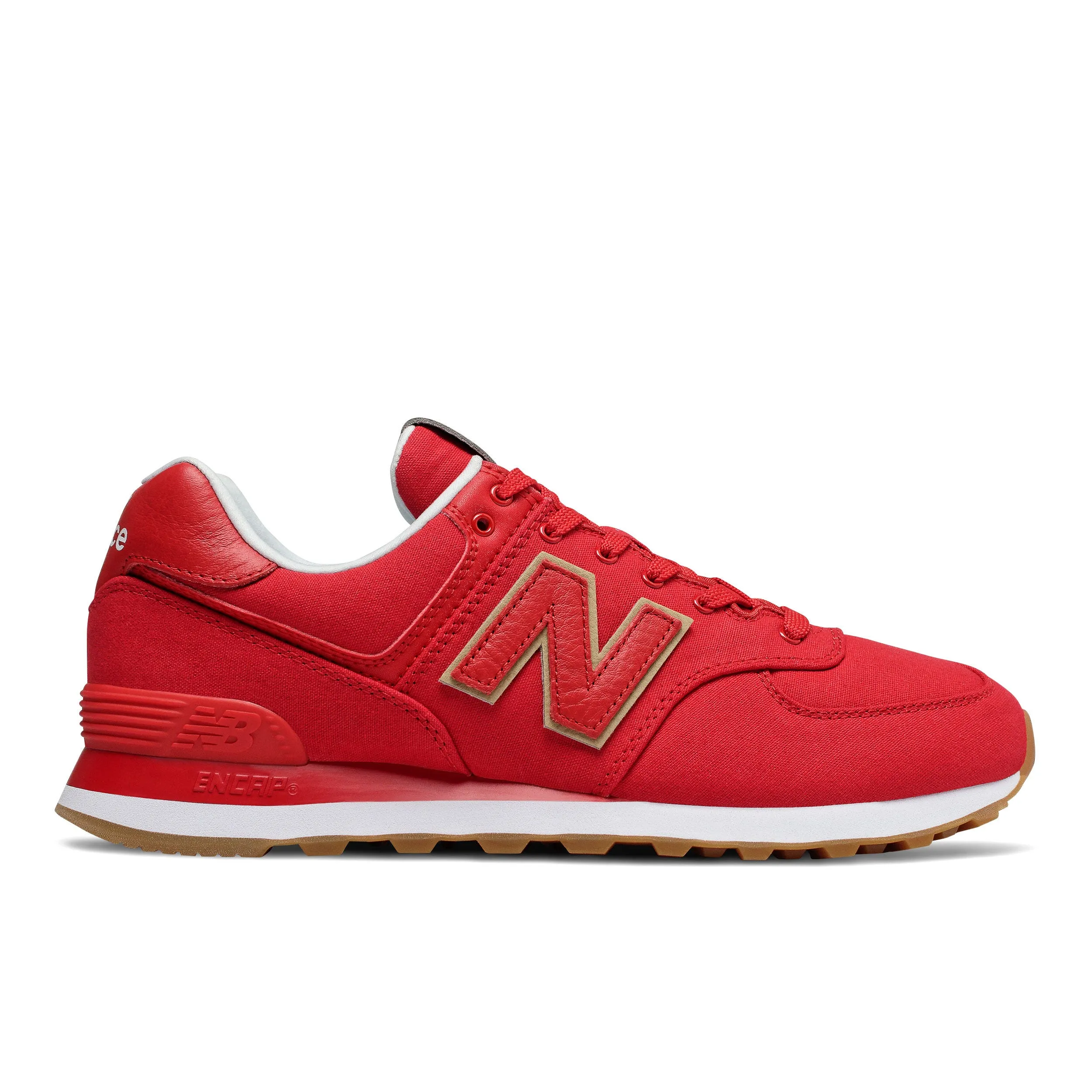 Zapatillas Urbanas Hombre New Balance 574 Roja
