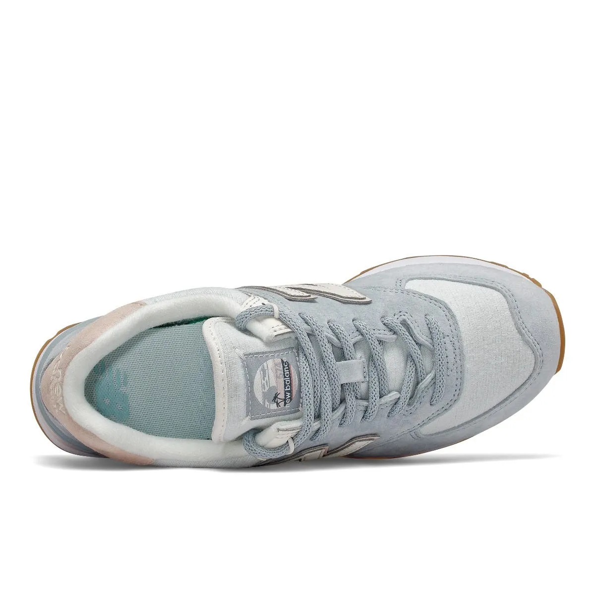 Zapatillas Urbanas Mujer New Balance 574 Celeste