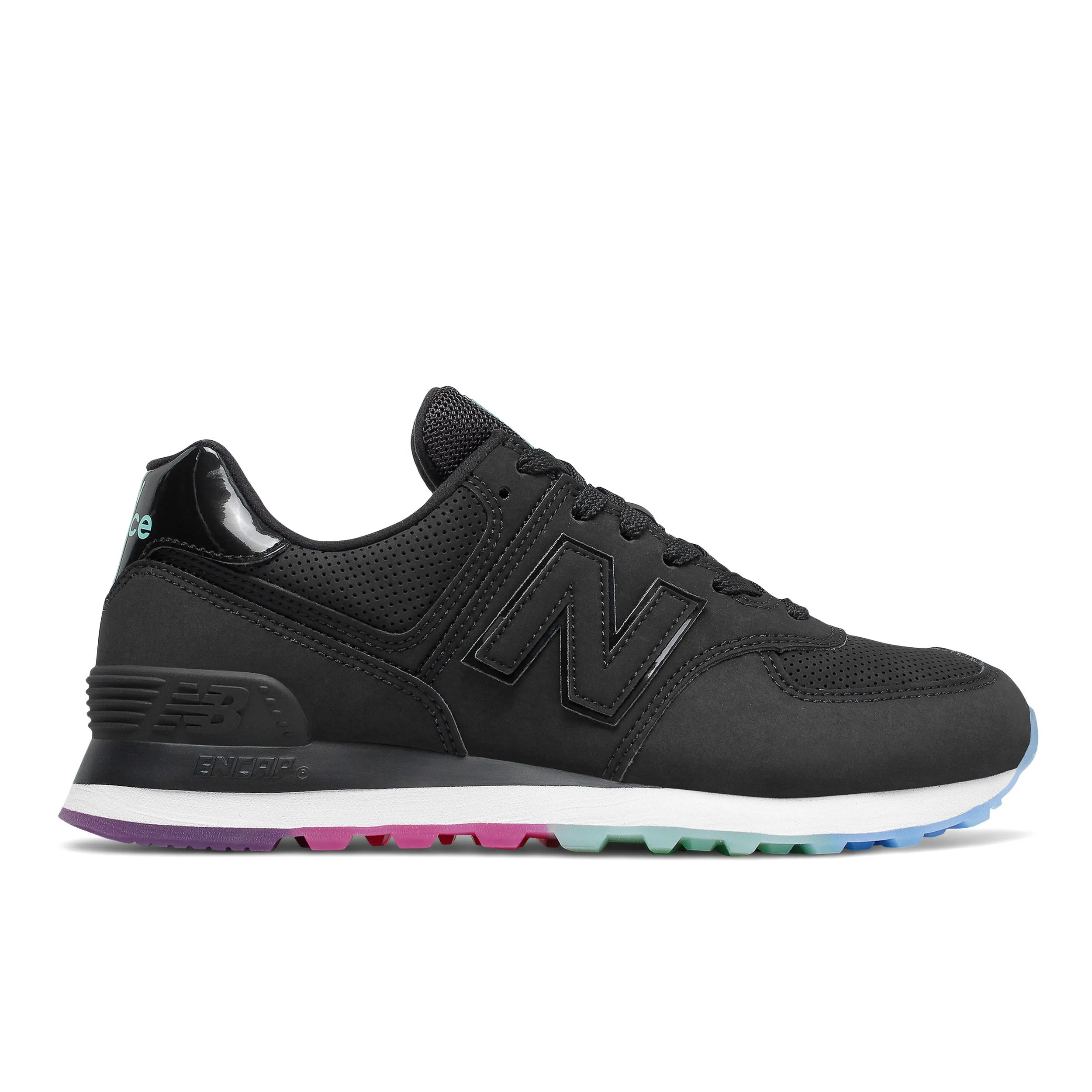Zapatillas Urbanas Mujer New Balance 574 Negro