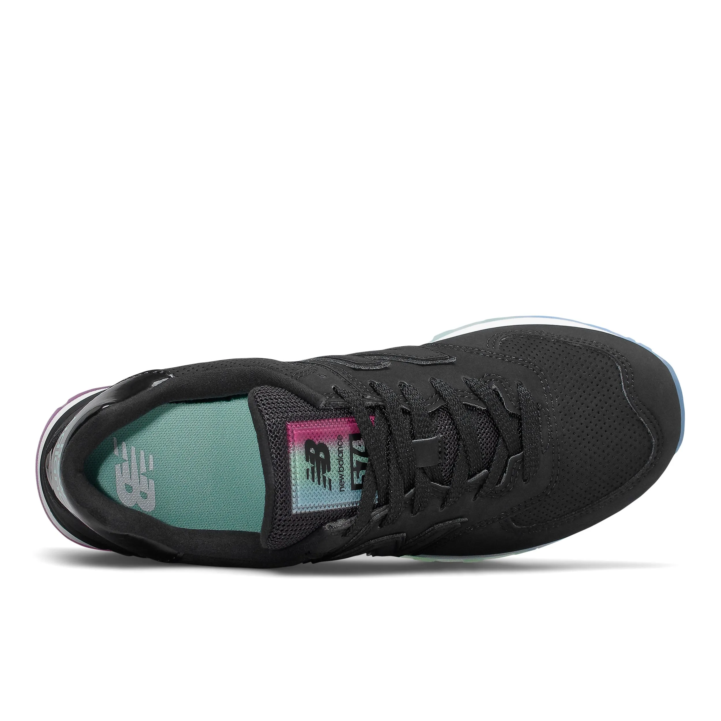 Zapatillas Urbanas Mujer New Balance 574 Negro
