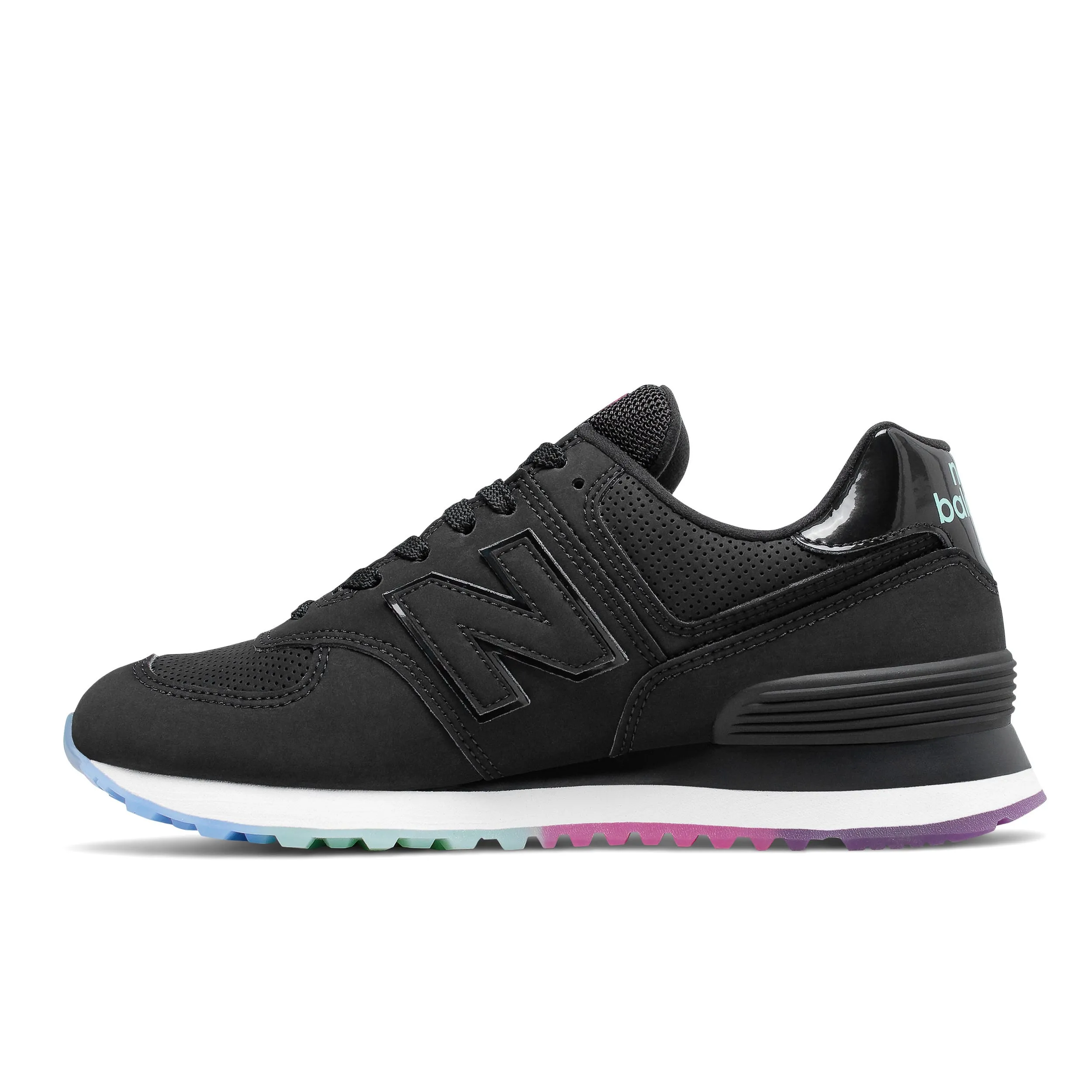 Zapatillas Urbanas Mujer New Balance 574 Negro
