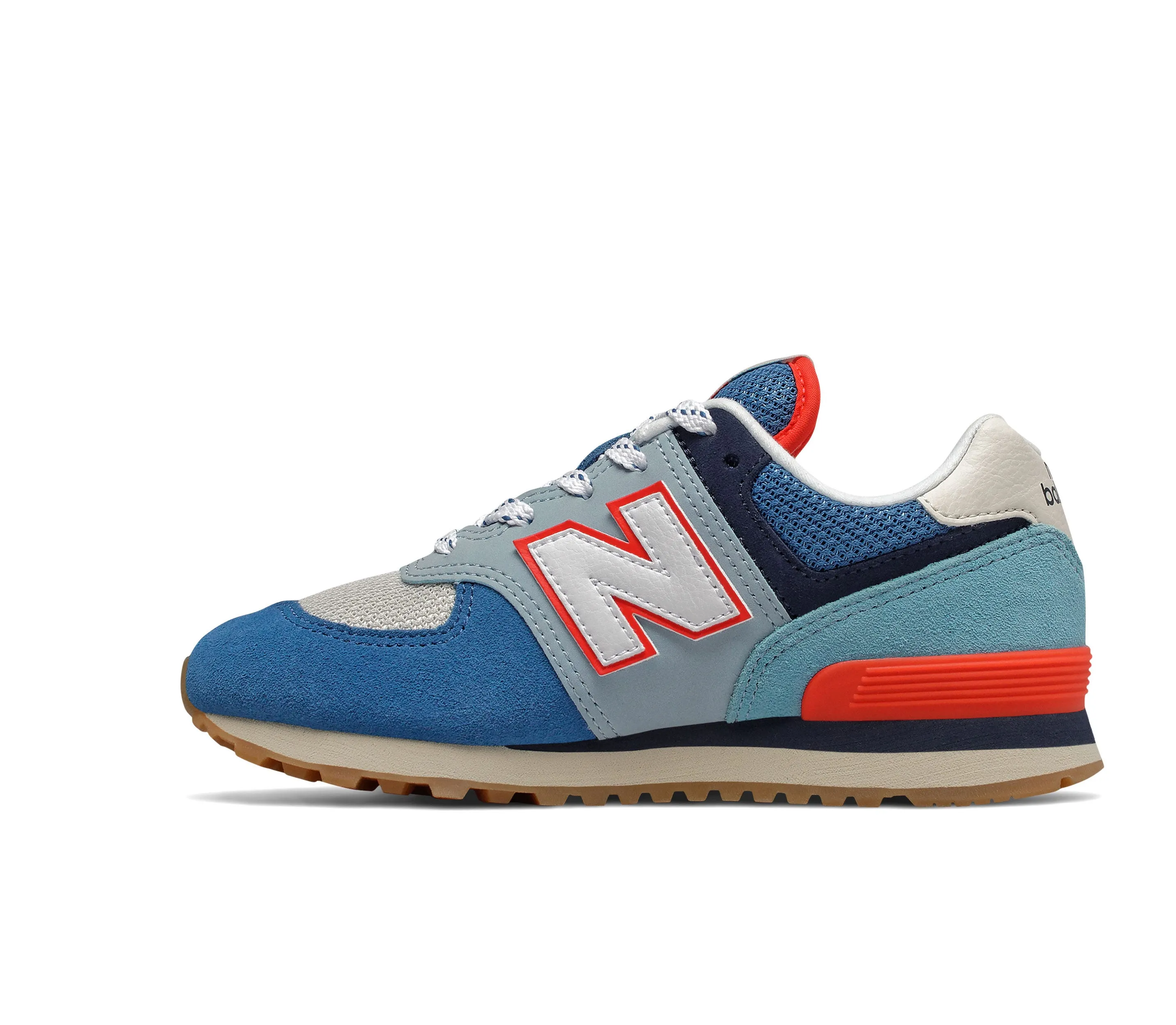 Zapatillas Urbanas Niño New Balance 574 Celeste 